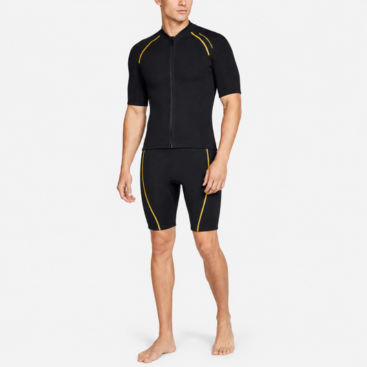 Tweedelig kort wetsuit