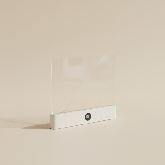 Ultradunne led-leeslamp voor boeken, via usb oplaadbaar