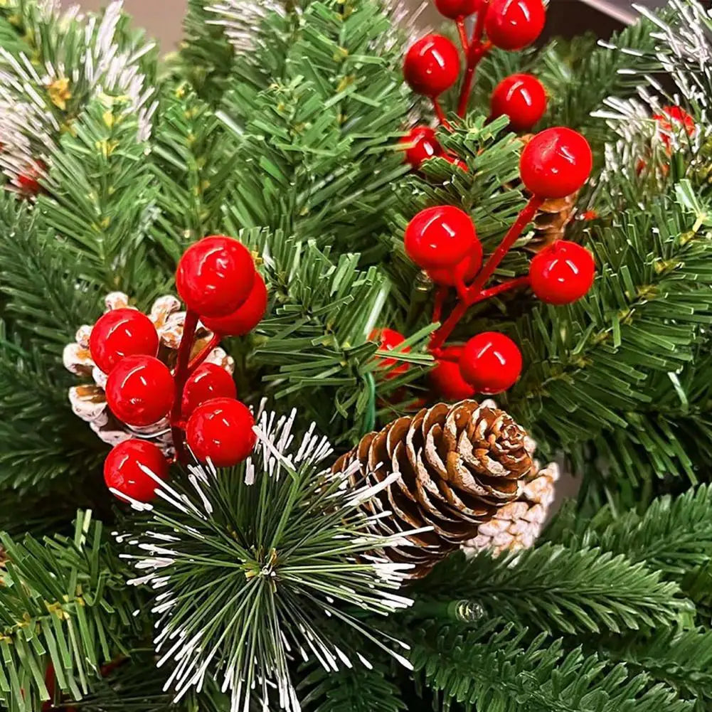 Verlichte kerststruik voor buiten als plantenbakdecoratie