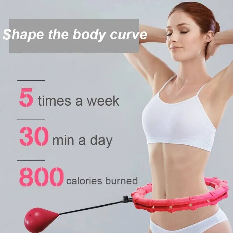 Verstelbare smart fitness hula hoop