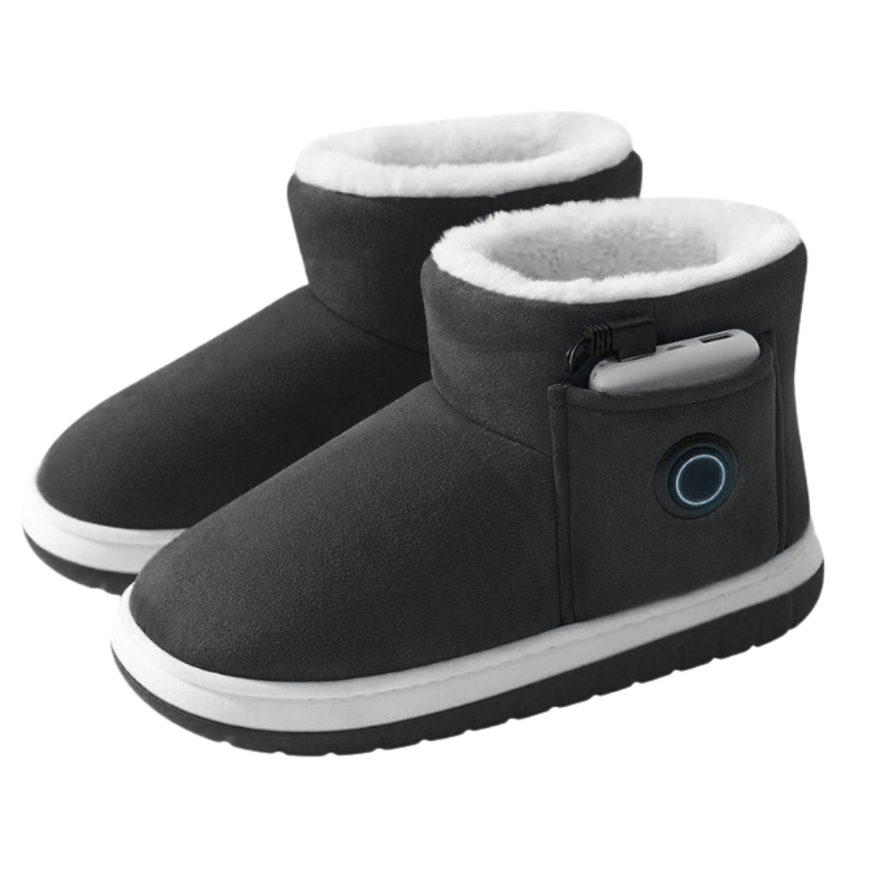 Verwarmbare winterschoenen met grafeen, instelbare temperatuur en oplaadbare batterij