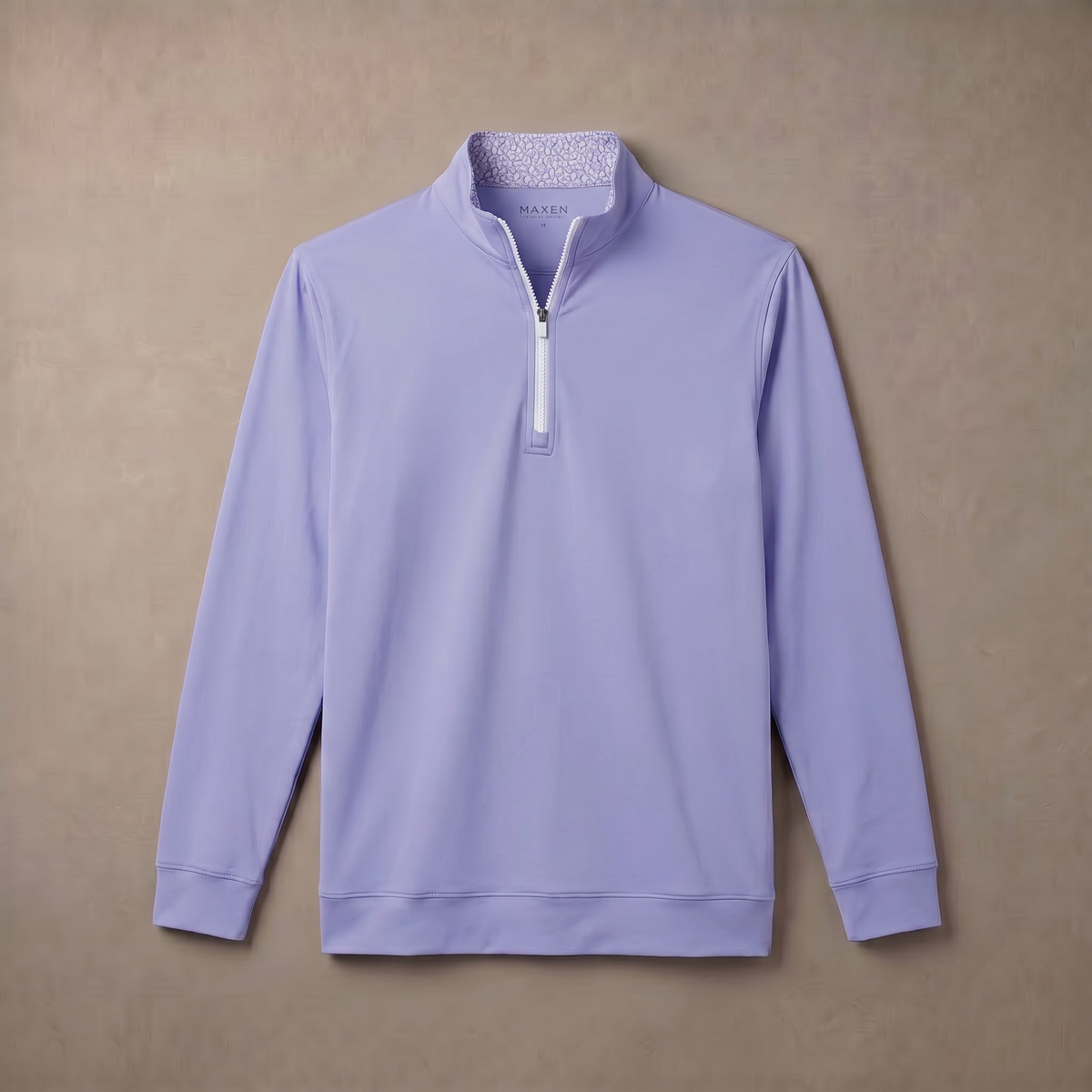 Vochtafvoerende golfpullover met 1/4-rits voor heren | 4-way stretch