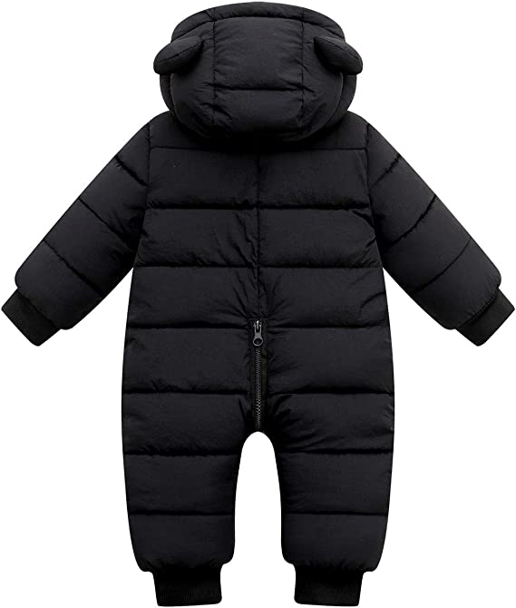 Warme en comfortabele kinderwinteroverall met oortjes