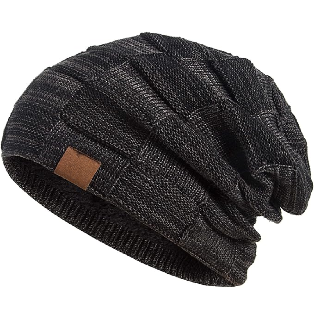 Warme gebreide muts