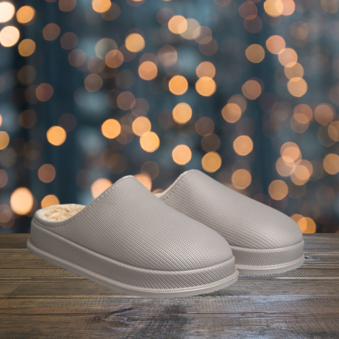 Warme slip-on sloffen