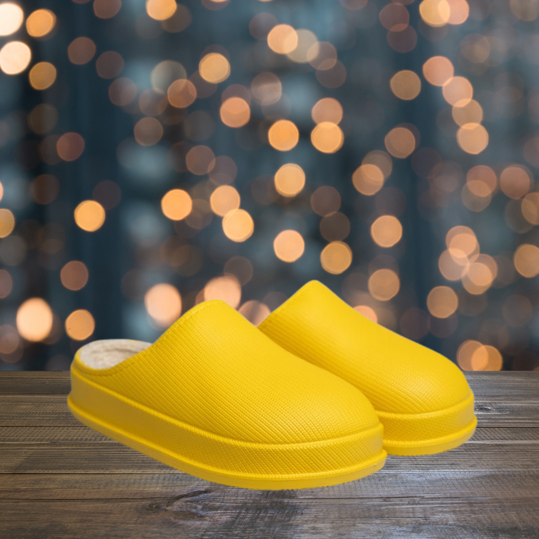 Warme slip-on sloffen