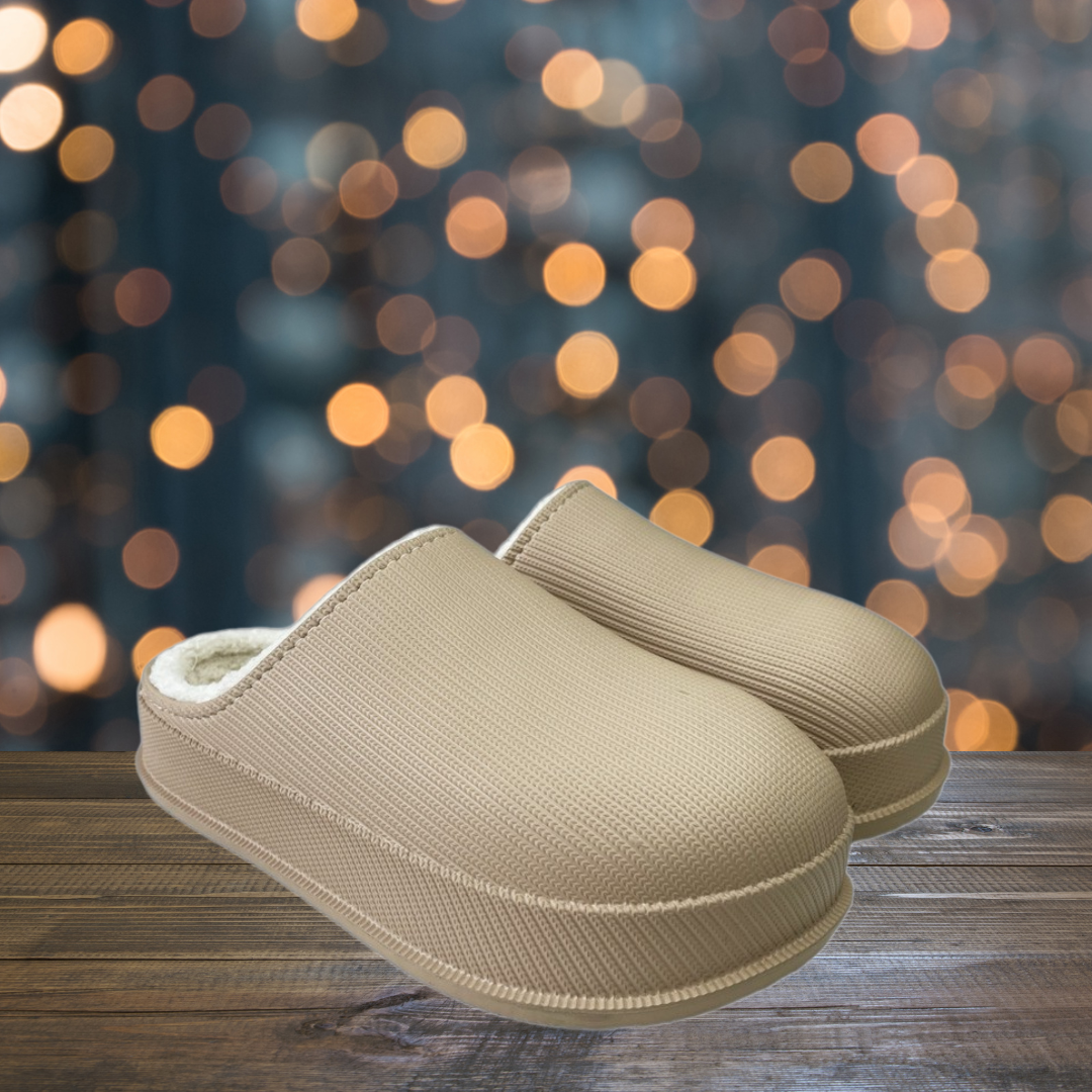 Warme slip-on sloffen