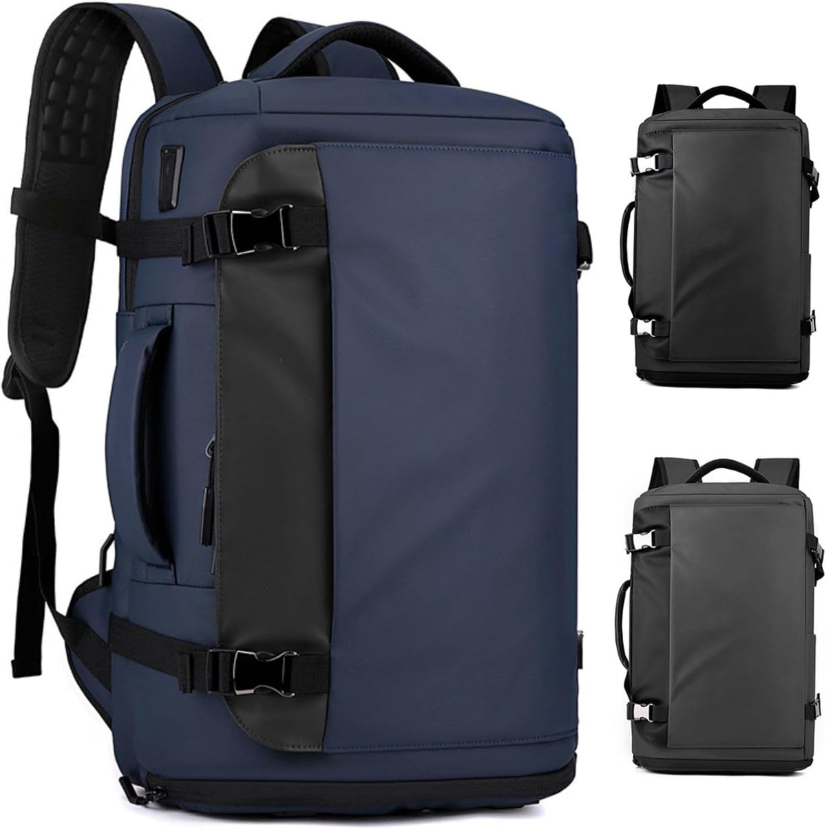 Waterdichte rugzak voor 15” laptop (38,1 cm) met zijopening & USB-C-poort