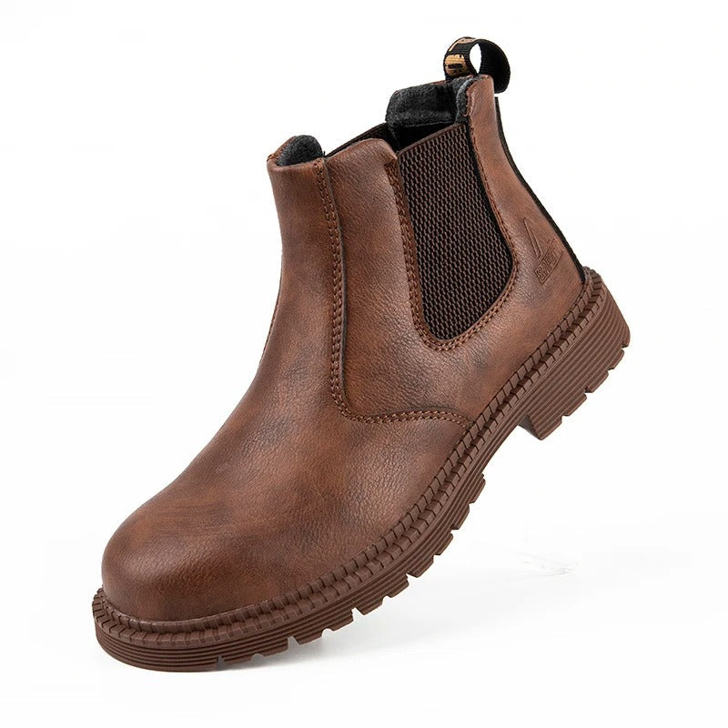 Waterdichte veiligheidsschoenen voor heren met stalen neus – Antislip werkschoenen voor bouw en industrie