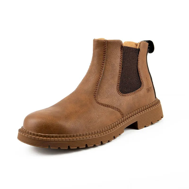 Waterdichte veiligheidsschoenen voor heren met stalen neus – Antislip werkschoenen voor bouw en industrie