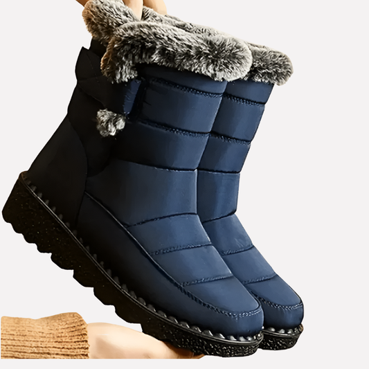 Waterdichte winter-sneeuwlaarzen met bontvoering