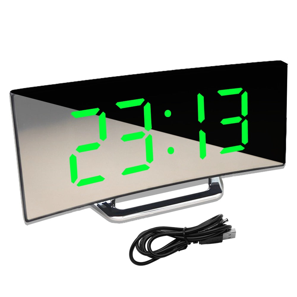 Wekker met led-display