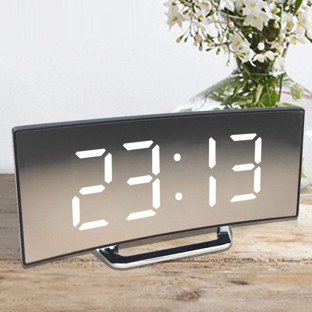 Wekker met led-display