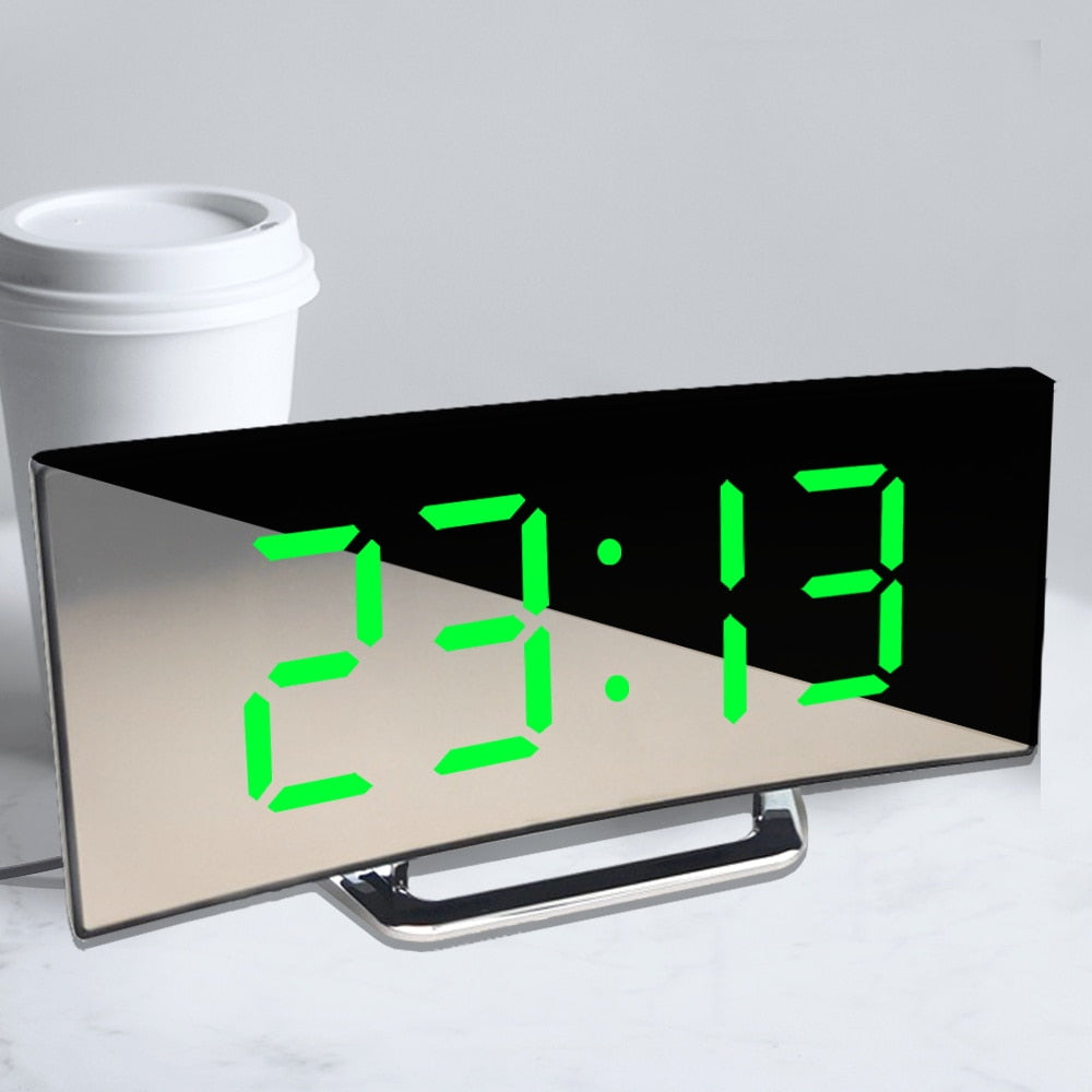 Wekker met led-display