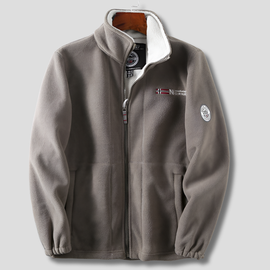 Winddicht fleece vest voor heren, praktisch en stijlvol