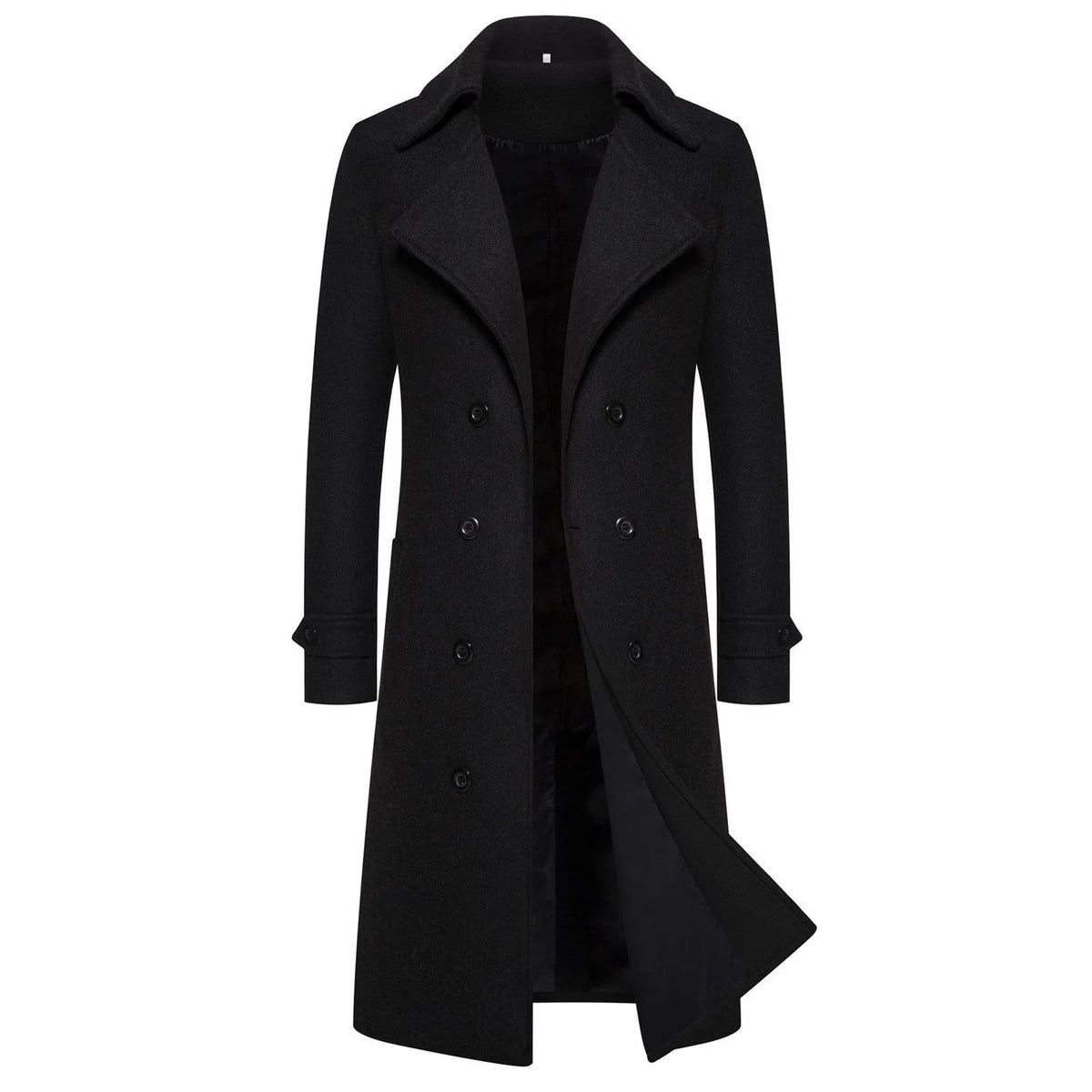 Winddichte slim fit trenchcoat voor heren