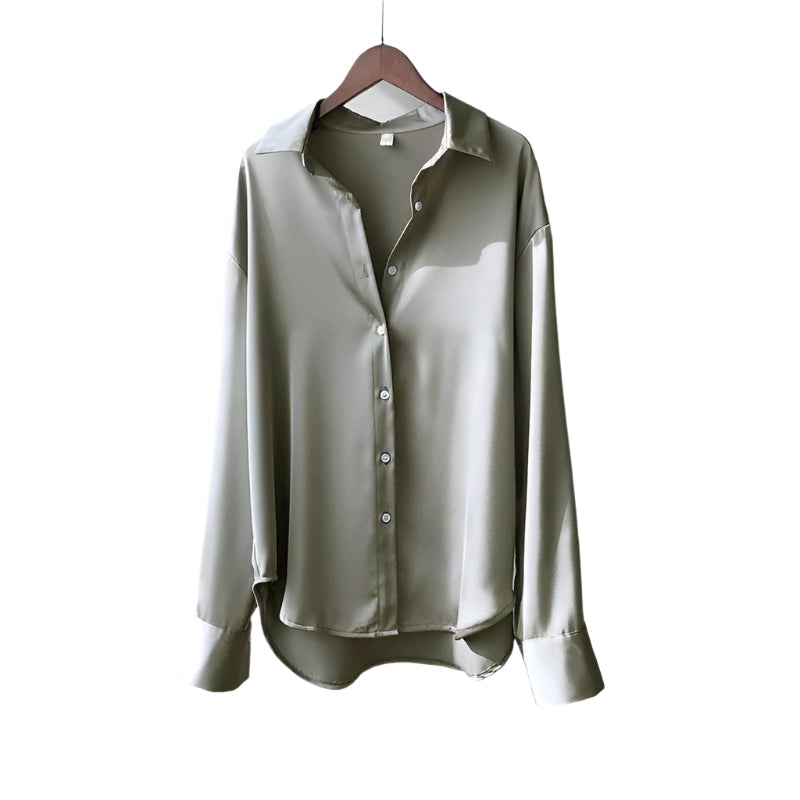 Zijden damesblouse