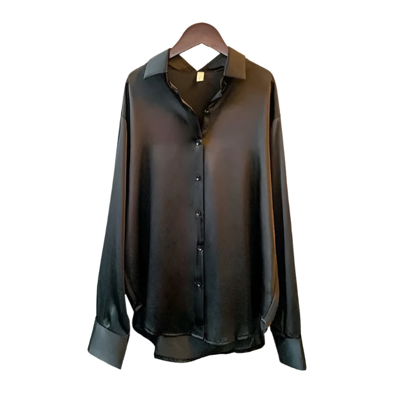 Zijden damesblouse