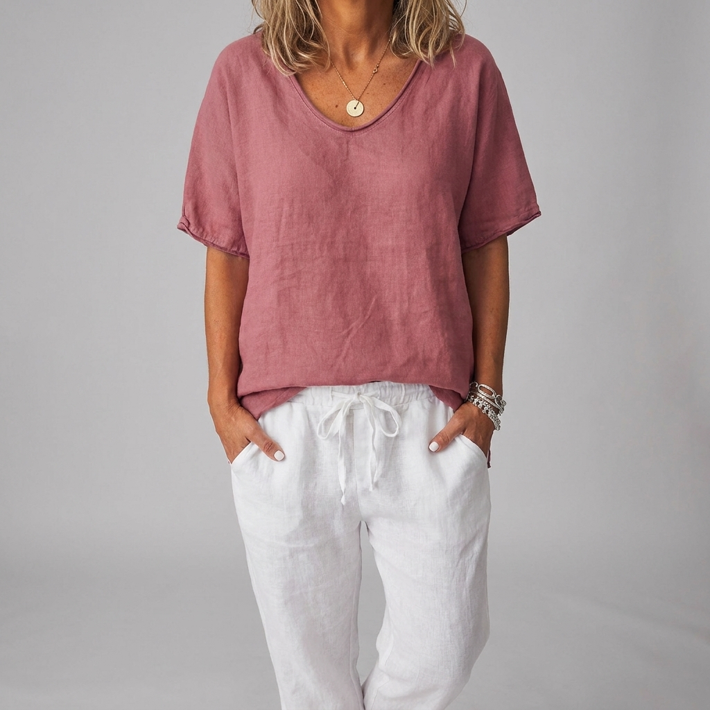 Zomer T-shirt voor dames