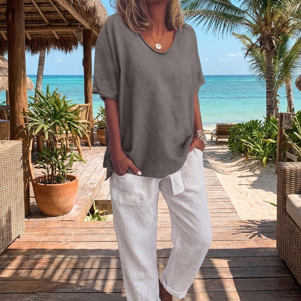 Zomer T-shirt voor dames