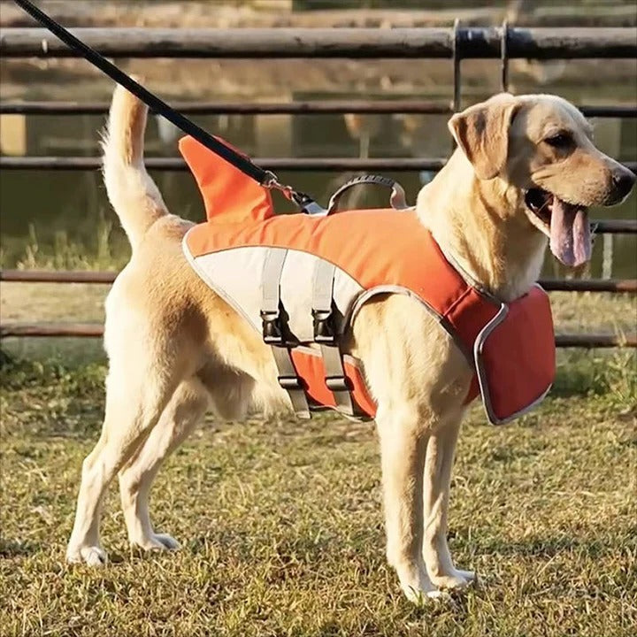 Zwemvest voor honden met drijfhulp
